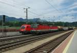 Wegen Bauarbeiten zwischen Kundl und Brixlegg staute sich am 13.07.2010 der Verkehr in Richtung Sden in Kundl etwas.