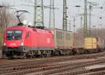 1016 001-8 der BB am Wenzel in Gremberg am 24.03.2011