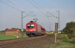 1016 009 mit Gterzug am 27.09.2011 bei Batzhausen