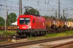 Einer der ersten Taurus : 1016 005 in Rosenheim - 18/06/2013