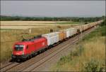 1016.028 war am 28.06.14 mit einem Innofreight-Ganzzug bei Gramatneusiedl zu sehen.