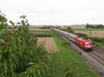 1016 046 zu sehen am 08.08.14 in Neu-Ulm.