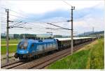 Kyoto 1016.23 mit dem Orient-Express (D13260) bei Ollersbach; 26.6.2010.