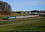 1016 023 mit IC 2082 am 24.12.2013 bei Axdorf.