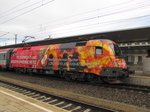 ÖBB 1016 048 mit dem IC 740 vom Flughafen Wien nach Salzburg Hbf, am 01.06.2016 in St.