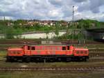 Die 1020 037 der GEG am 03.05.2008 in Passau.  