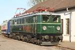 ARGE 1041.15 ausgestellt am 21.April 2018 beim Frühlingsfest des Verein Neue Landesbahn in Mistelbach LB.