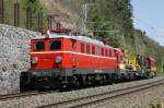 1041.02 mit Probezug 97711 bei Kaisersberg am 3.08.2013.