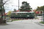 ARGE 1041.15 als Nebenfahrt SLZ 14656 am 19.April 2015 in Gerasdorf, wo sie den SLP 14632 nach St.