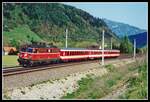 1042 511 mit R4421 bei Oberaich am 2.05.1995.