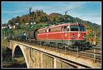 1042 670 mit G57505 fährt am 28.10.1999 in Bruck an der Mur über die Murbrücke.