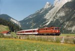 1042.607 mit IC-118 kurz vor Scharnitz am 14.8.93