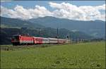 1044 044 bringt den IC 613 von Innsbruck zurck nach Graz Hbf, dass um ca.