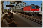 1044 057 brachte am 12.6.2009 den Sonderzug D 16311 von Salzburg nach Wien Praterstern.