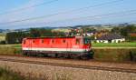 Lokzug 1044 070 im Haidinger Bogen am 28.9.09