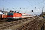 1044 003 fhrt mit EC 531  Stadttheater Klagenfurt  von Wien Meidling nach Lienz.