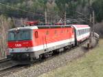 1044 032 mit IC nach Wien bei Eichberg am 22.03.2010