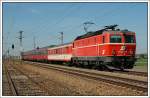 Von Ceske Budejovice (Budweis) als Sp 1761 „Silva Nortica“, ab Gmnd mit 1044 119 bis Wien als ER 2119, aufgenommen am 16.4.2007 zwischen Tulln und Langenlebarn.