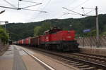 Wegen einem Railjet in Richtung Graz Hbf kam am 14.5.2020 der NG62714 von Graz Vbf nach Gratwein-Gratkorn beim Einfahrsignal kurz hinter der Haltestelle Judendorf-Straßengel zum stehen.