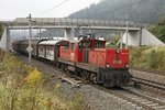 1063 013 mit Güterzug in St.Michael am 26.09.2016.