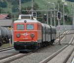 Am 17.08.2010 in St.Johann ein Sonderzug mit 1110.505 .