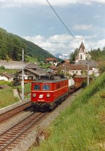 1110.529 mit G-44813 in Matrei am Brenner im Juni 1993