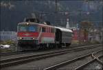 1110.522 mit WLB SGAG 95187 (Vmax 40) von Selzthal nach Fentsch-St.Lorenzen.
Gaishorn am See 12.11.13