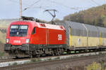 ÖBB 1116 117 am 27.10.2017  16:21 nördlich von Salzderhelden am BÜ 75,1 in Richtung Göttingen mit Altmannzug