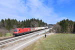 1116 275 mit DGS 41820 am 22.03.2018 bei Grabenstätt.