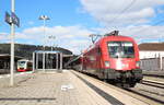 Eine etwas ungewöhnliche Reise (Bild 3)  1116 167 nach der Ankunft in Tuttlingen.