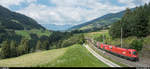 ÖBB 1116 269 und eine Schwesterlok mit einem UKV-Zug am 25.