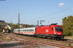 1116 082 mit dem IC 2337/RE 52337 (Stuttgart Hbf-Singen(Htw)) in Welschingen 15.10.18