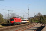 1116 137 mit dem IC 184/RE 50184 (Zürich HB/Singen(Htw)-Stuttgart Hbf) in Welschingen 20.4.19