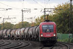 ÖBB 1116 170 am Abzweig Duisburg Lohtarstraße 26.10.2019