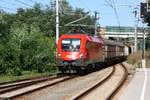 ÖBB 1116 075-3 fährt am 05.September 2020 durch Wolkersdorf.