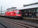 1116 145 mit Intercity  Knigssee  in Hannover Hbf (21.8.2007)