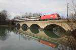 1116 146 am 1.12.07 an der Saalach-Brcke bei Salzburg