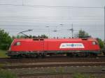 Schon der zweite ITL-Taurus an diesem Tag.Am 26.5.2008 fhrt 1116  233-6 durch Wittenberg richtung Falkenberg/Elster.