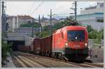 1116 069 mit dem NG 68146 aus Jedlersdorf ber Wien Mitte nach Wien Zvbf, der brigens bis Dezember 2009 planmig ber die Stammstrecke zu seinem Endbahnhof Wien Zvbf fuhr.