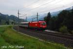 1116 153-6 mit BB IC 542  Skicirkus Saalbach Hinterglemm Leogang  Wien-Westbahnhof - Innsbruck Hbf.