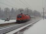 1116 Taurus mit Transalpin bei Kirchbichl.28.01.2010