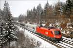 1116 180 fhrt mit EC 102  Polonia  von Villach nach Warschau.