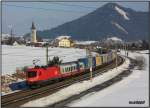 Beim warten auf den BB IC 518 mit der Zuglok 1116 033 fuhr mir auch noch die 1116 177 mit der Rola 41404 in Kammern vor die Linse.