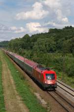 1116 192 mit EC 112 vor Gnzburg (03.08.2010)