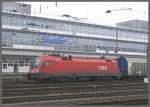 1116 008-2 in Regensburg Hbf.