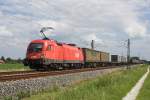 1116 196  Rupert  bespannte am 15.07.2011 einen Gterzug Richtung Regensburg.