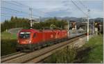 1116 090 & 069 ziehen den EC 103  Polonia  von  Warschau nach Villach.