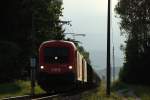 BB 1116 100 und eine weiter 1x16 ziehen einen Gz von Villach Sd Gvbf-Einfgr in Richtung Jesenice, Faak am See, 07.06.12 