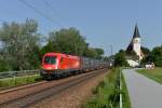 1116 146 mit dem  Express-Interfracht-Zug  am 28.06.2012 unterwegs bei Hausbach.