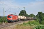 1116 050 mit Gterzug am 08.07.2012 bei Weiching